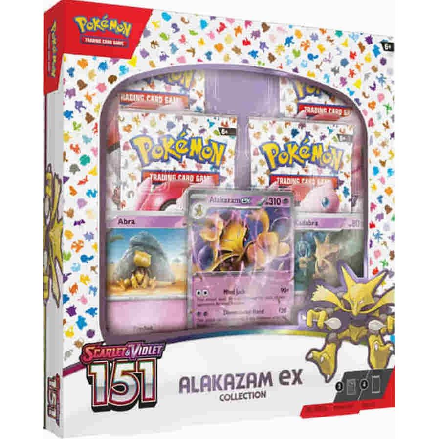 Pokemon 151 Alakazam ex Collection box x1