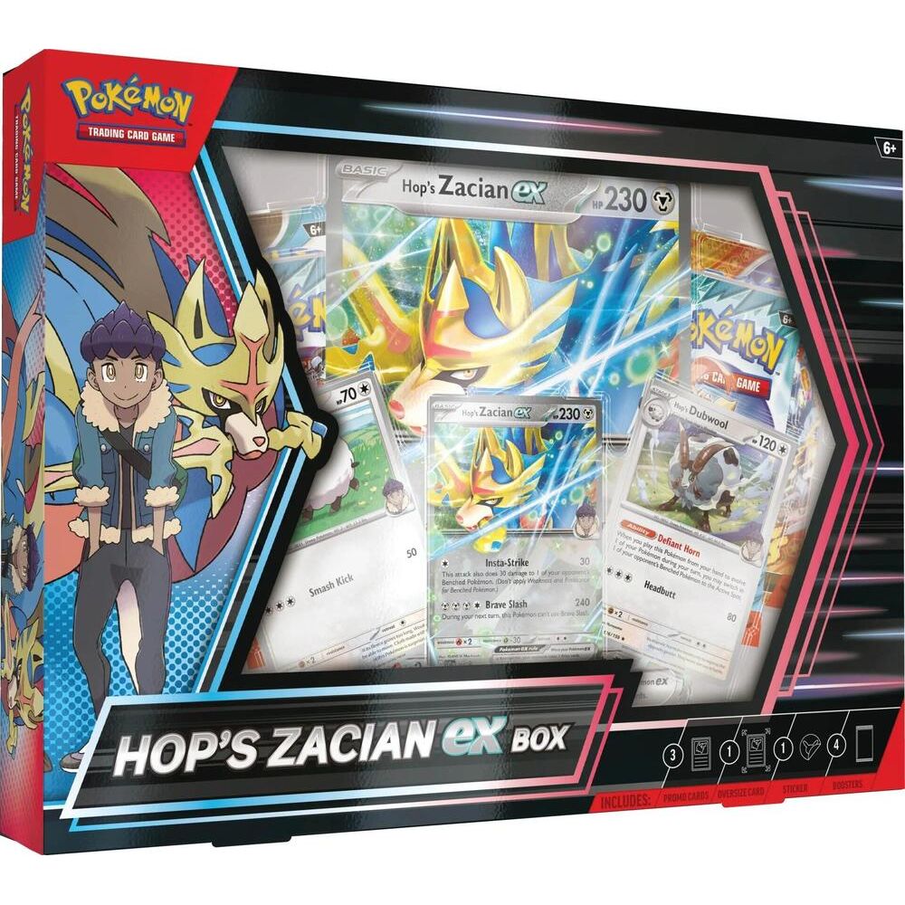 Hop's Zacian ex box x1