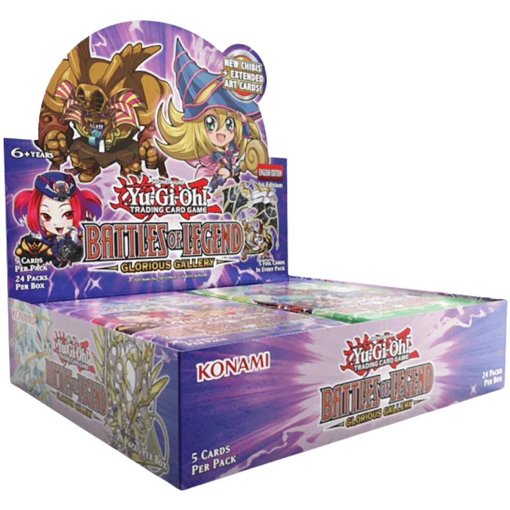 Yu-Gi-Oh! Battles of Legend: Glorious Gallery Booster Box 1st Ed x1