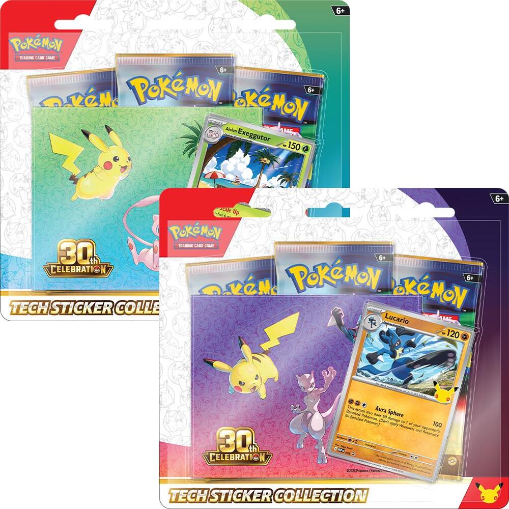 30th Celebration Tech Sticker 3-pack x1