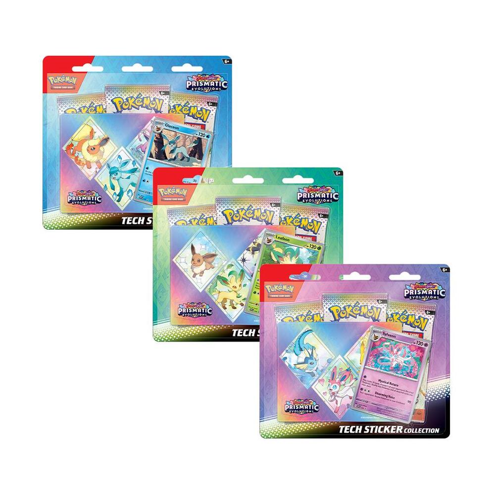 Prismatic Evolutions Tech Stickers Collection x1