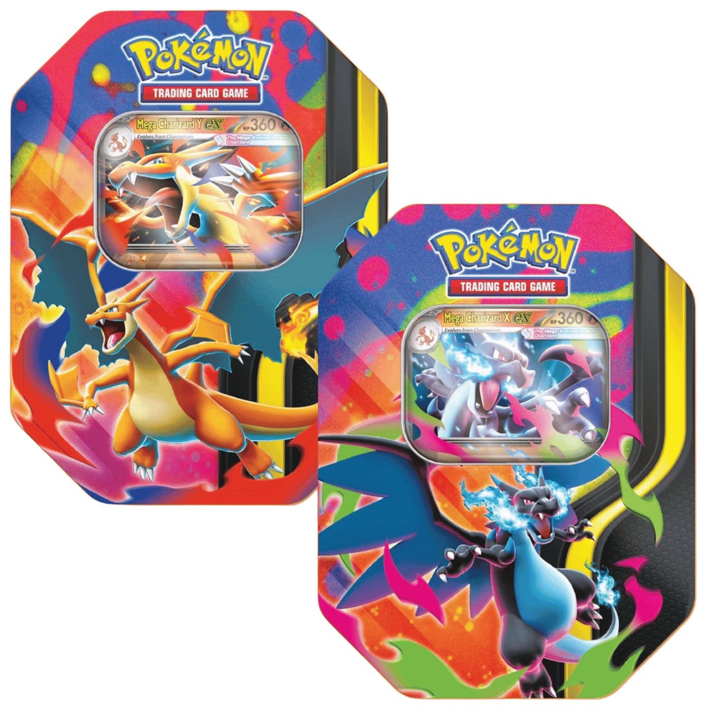 Mega X/Y Charizard Tins x1