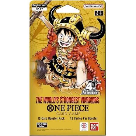 One Piece OP17 The World's Strongest Warriors Sleeved packs x1