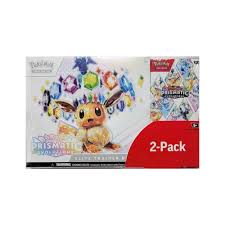 Costco Prismatic Evolutions 2-Pack Trainer Box and Booster Bundle x1