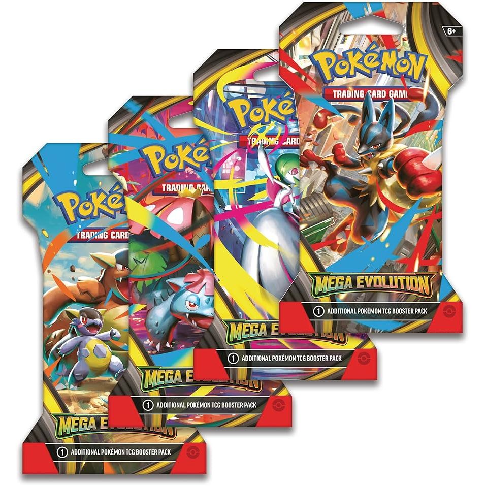 Mega Evolution (ENG) Sleeved Booster Pack x1