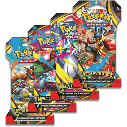 Mega Evolution (ENG) Sleeved Booster Pack x1