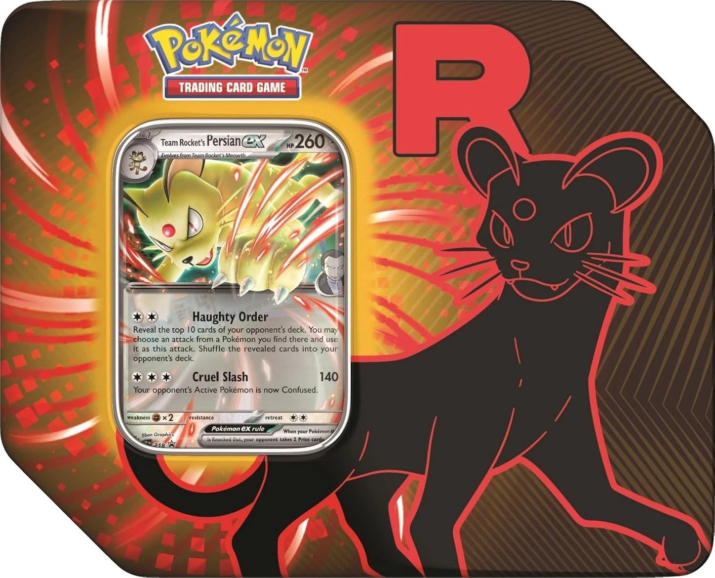 Team Rocket (Persian ex) Tin x1