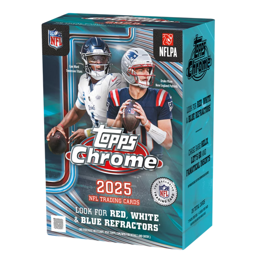 2025 NFL Topps Chrome Value Box x1