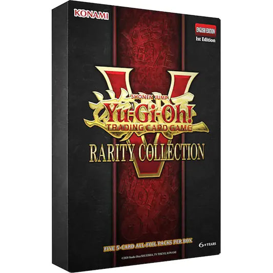 Yu-Gi-Oh! (ENG) Rarity Collection V Tuck Box x1