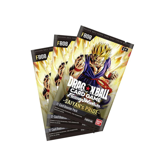 Dragon Ball Saiyan's Pride Fusion World 3-Pack Bundle x1