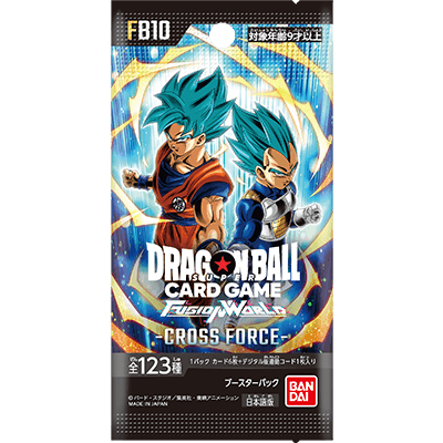 Dragon Ball Super Cross Force FB-10 Sleeved Pack x1