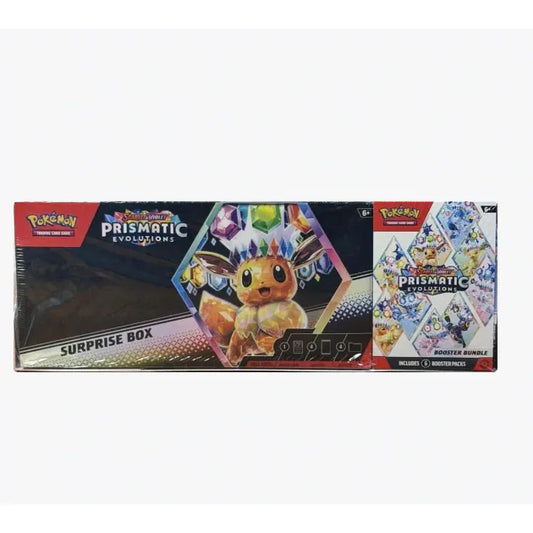 Prismatic Evolutions Booster Bundle + Surprise Box Bundle x1