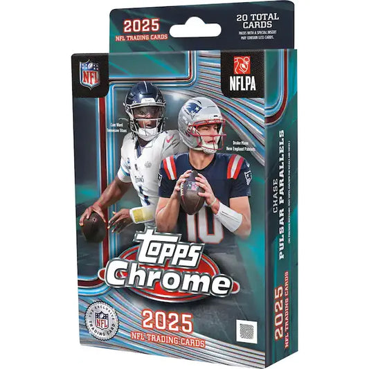 2025 NFL Topps Chrome Hangar Pack x1