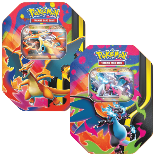 Mega X/Y Charizard Tins x1