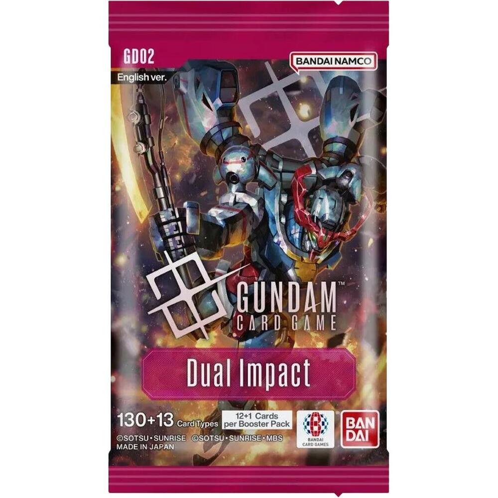 Gundam (ENG) Dual Impact Sleeved Booster Pack x1