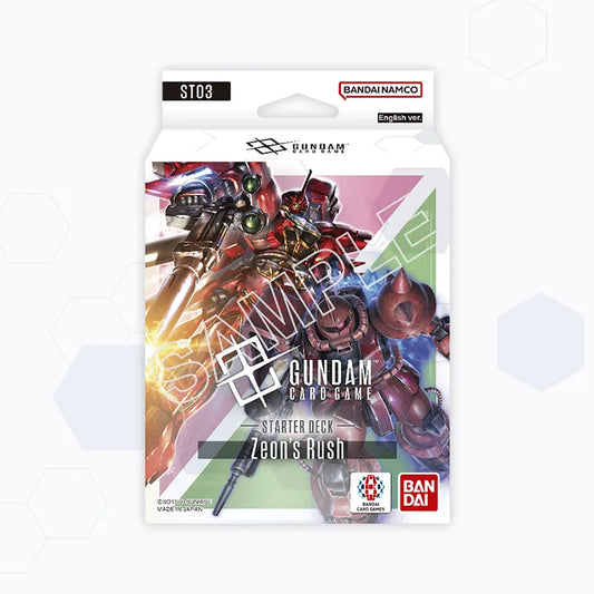 Gundam (ENG) Zeon's Rush [ST03] Starter Deck x1