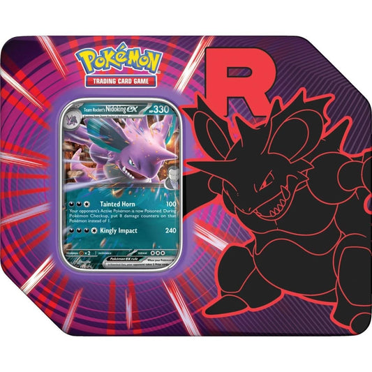 Team Rocket (Nidoking ex) Tin x1